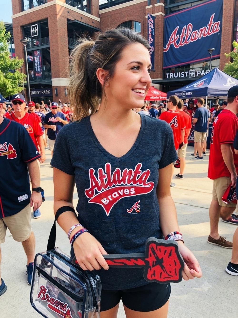 Genuine Merchandise Atlanta Braves T-Shirt (L)